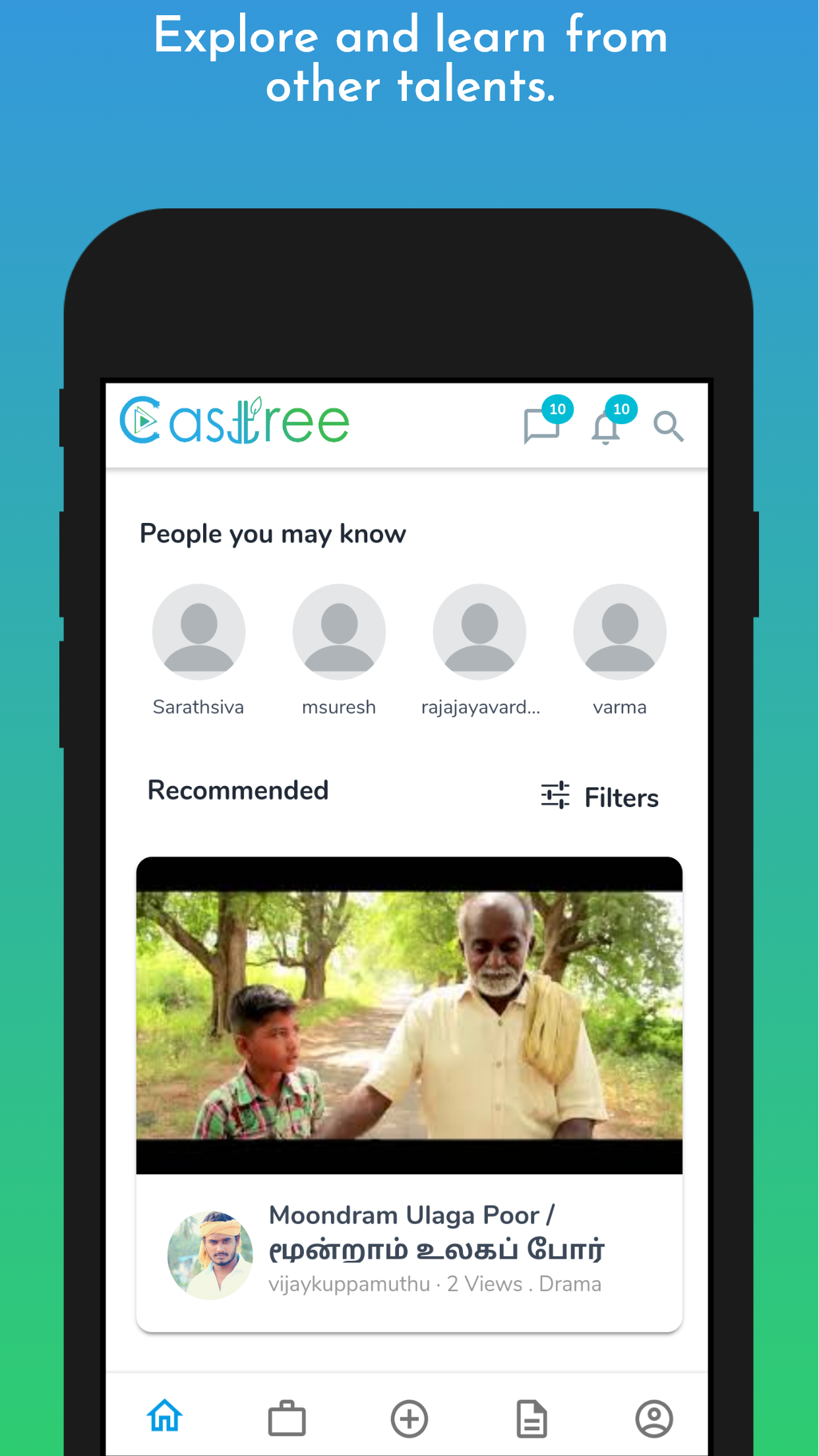 casttree mobile app