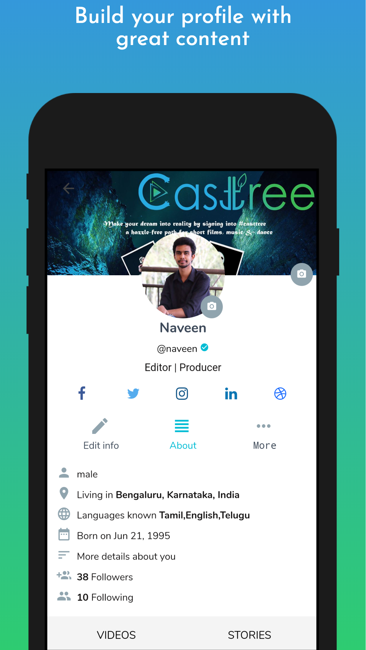 casttree mobile app